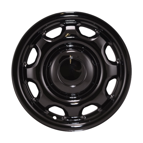 Coast2Coast 17", 8 Hole, Painted, Gloss Black, Automotive Grade ABS, Set Of 4, Fits Over And Into OEM Wheel IWCIMP80BLK - main